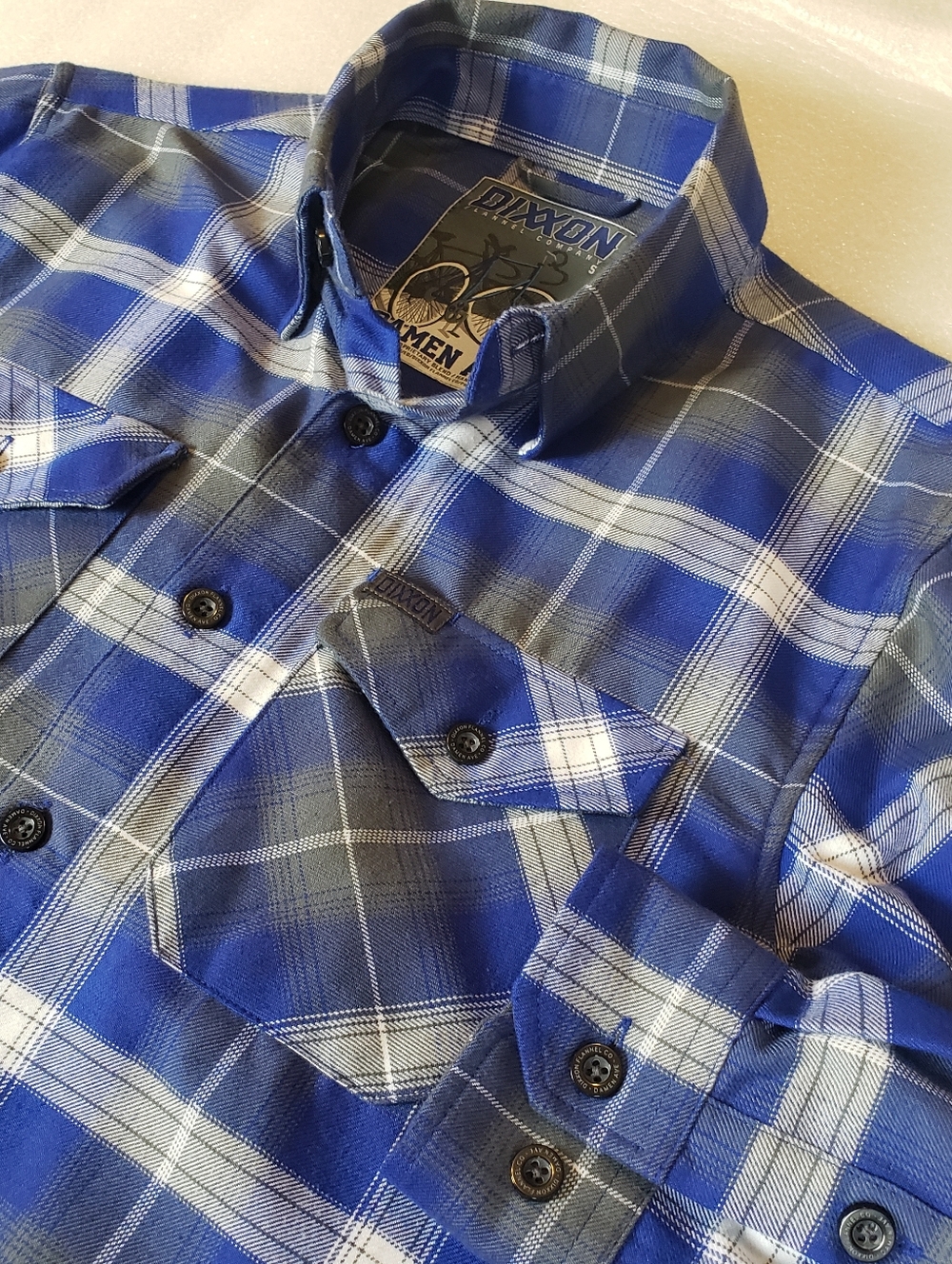 Dixxon Men's Small "Damen Ave" Flannel Shirt